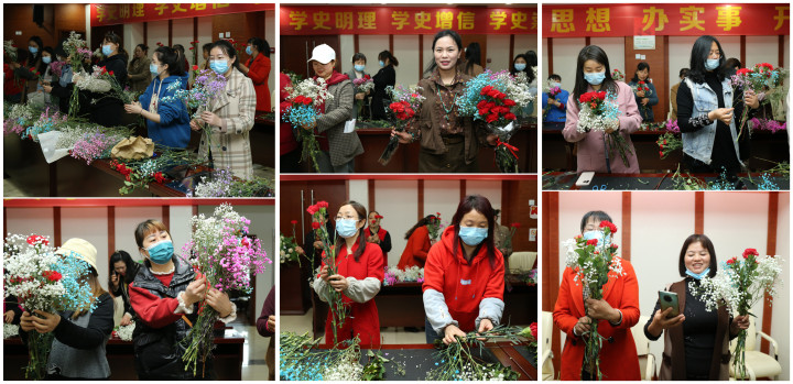 【中心動態(tài)】情暖三月，花漾岷江