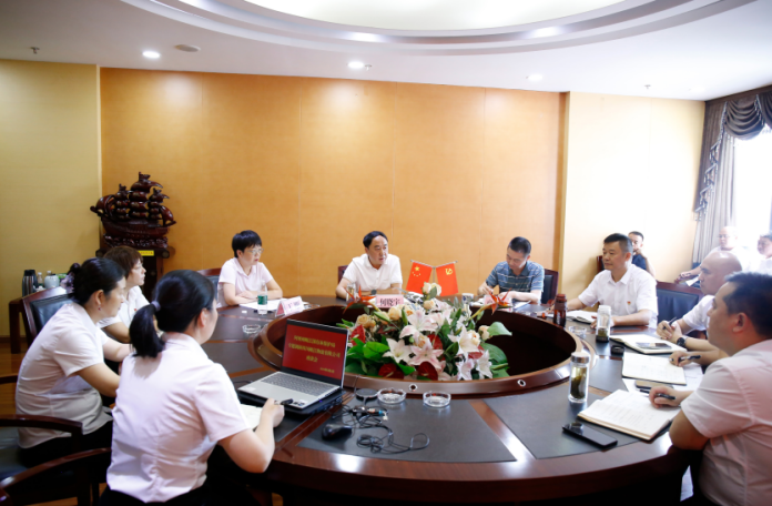 【園區(qū)要聞】岷江局黨委書記、局長何曉宇帶隊(duì)到岷江物流公司開展專題調(diào)研