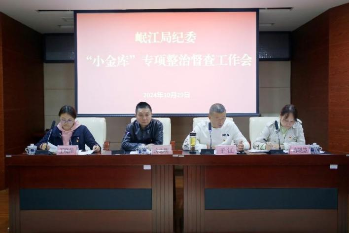 【黨建動態(tài)】岷江局紀(jì)委深入物流公司召開“小金庫”專項整治督查工作會