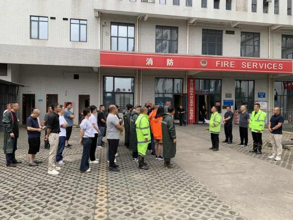 【平安園區(qū)】以練為戰(zhàn)守底線(xiàn)  壓實(shí)責(zé)任護(hù)企安